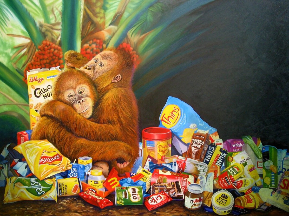 Palm Oil and Pollution by Jo Frederiks