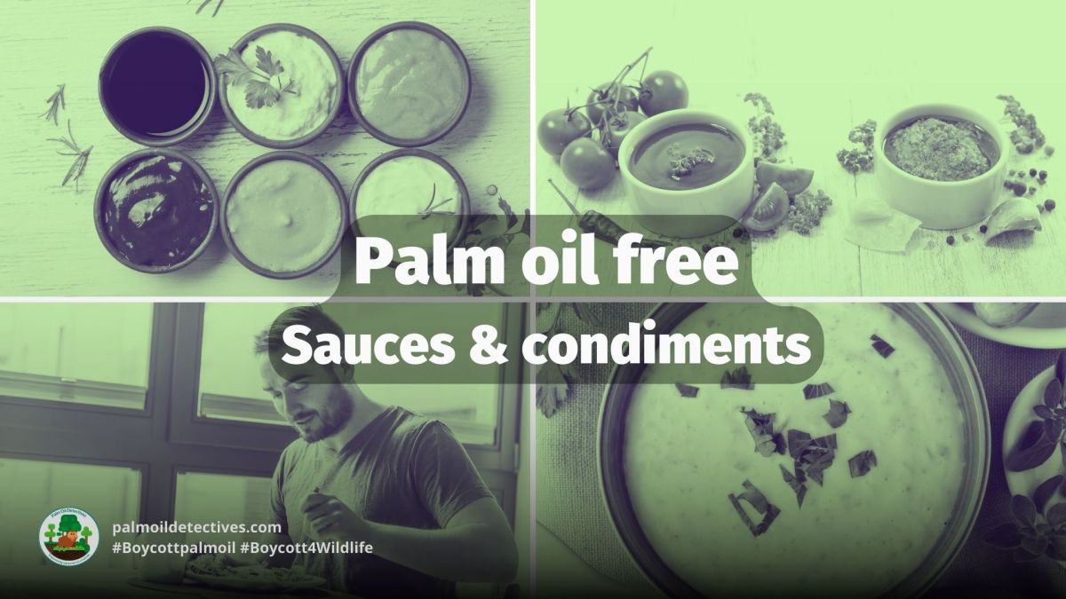 Palm Oil Free Sauces and Condiments