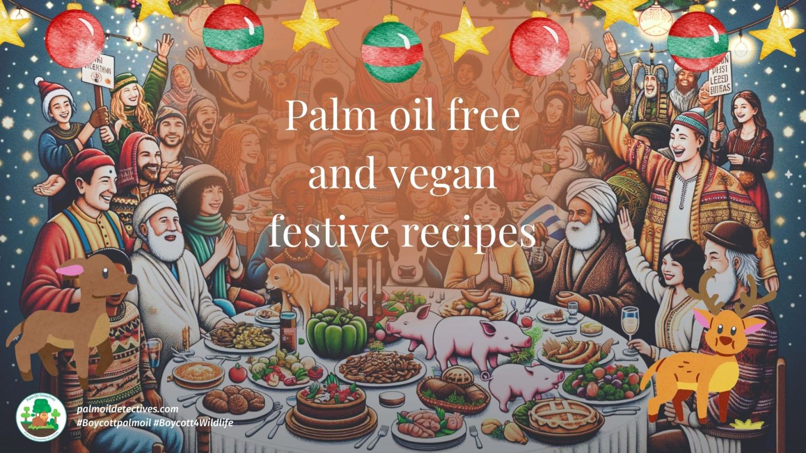 Palm oil free and vegan festive recipes
