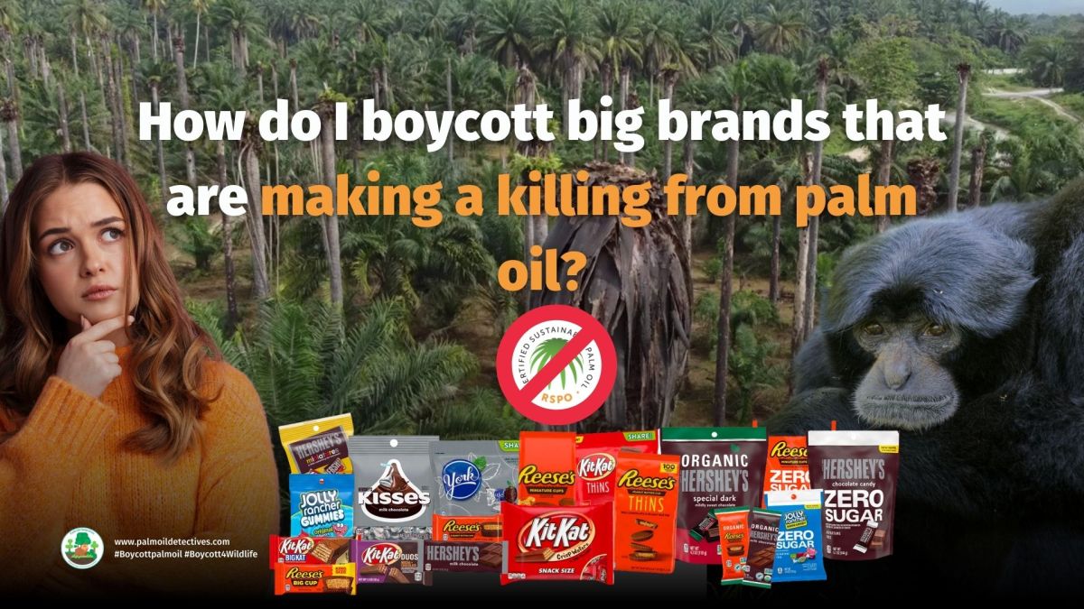 Brands Using Deforestation Palm Oil in their Products